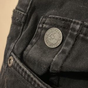Buffalo David Bitton Premium Cotton Jeans w/ Ornamental Buffalo Pendant and Btns
